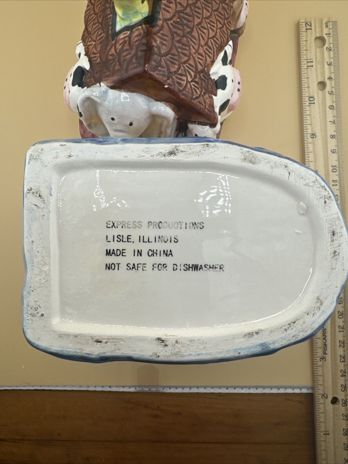 NOAH'S ARK CERAMIC COOKIE JAR EXPRESS PRODUCTIONS