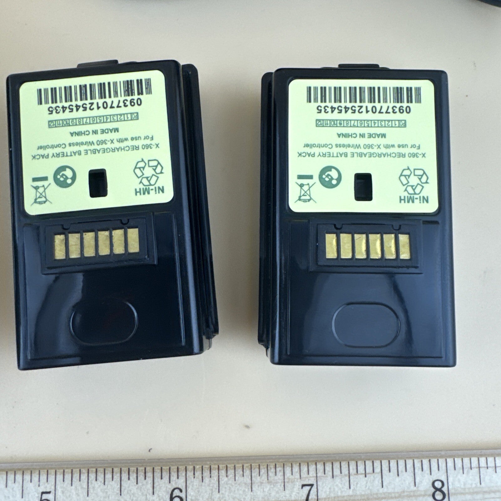 2pcs Battery Pack with Charger Dock For Microsoft Xbox 360 Wireless Controller