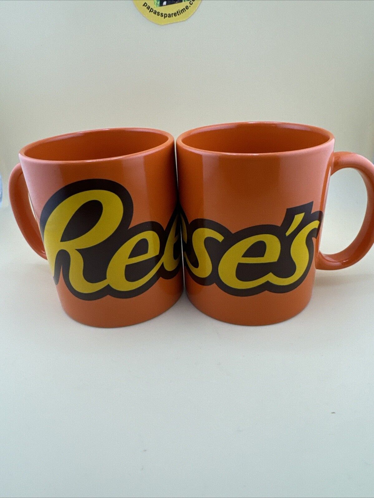 Set Of 2 Reese's Peanut Butter Cups 14oz. Ceramic Coffee Cup Mug by Galerie