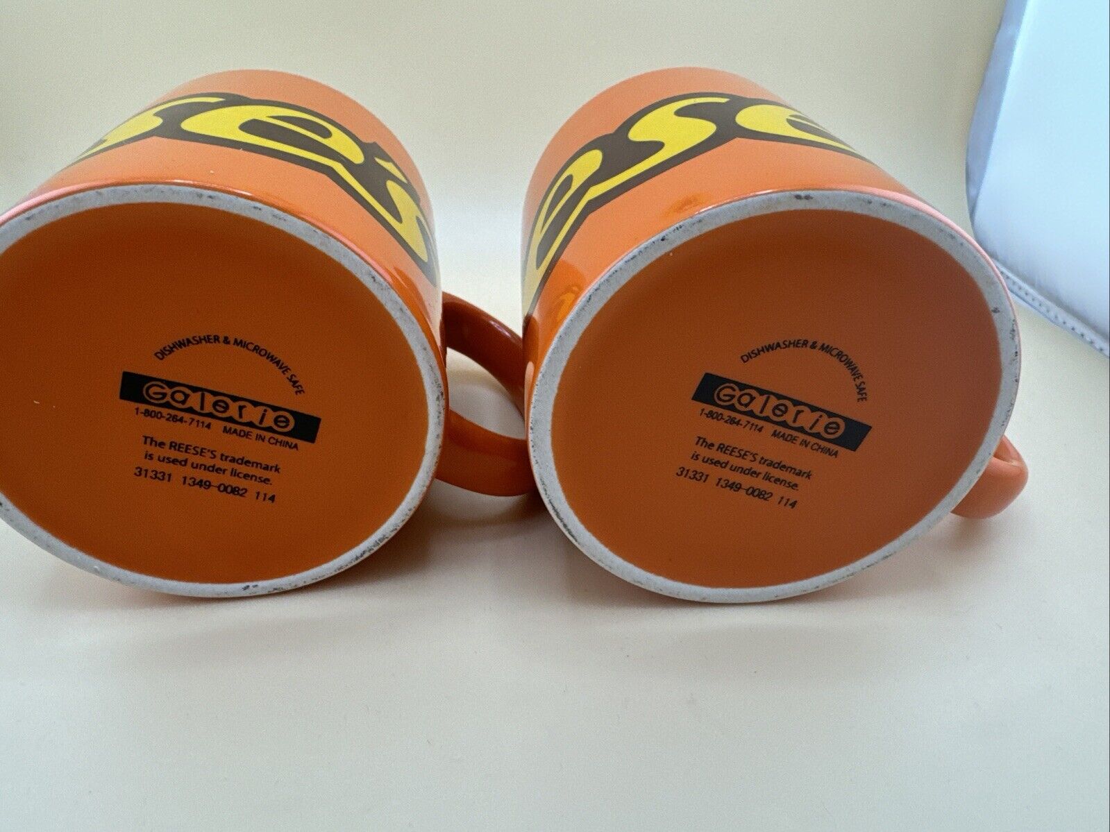 Set Of 2 Reese's Peanut Butter Cups 14oz. Ceramic Coffee Cup Mug by Galerie