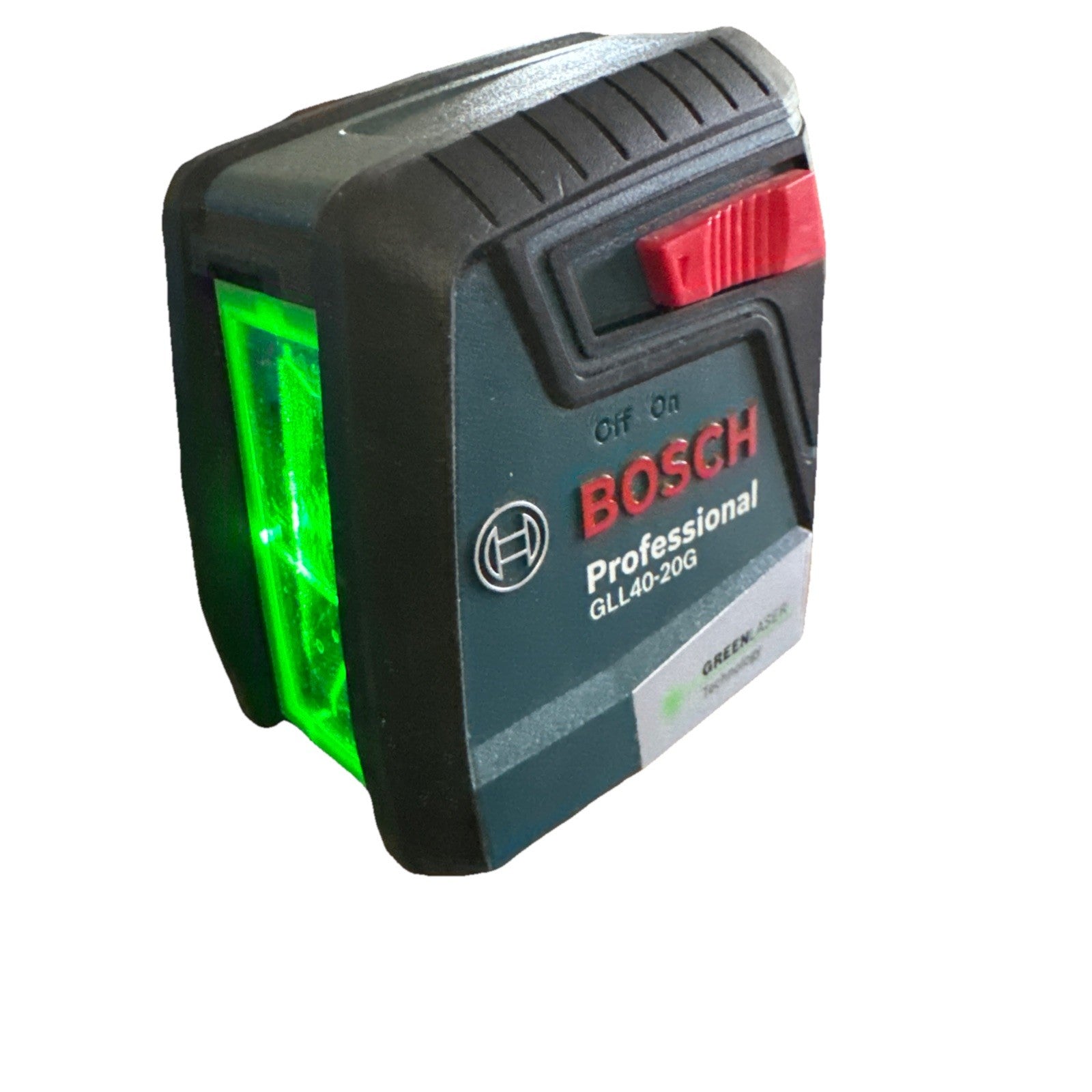 Bosch GLL40-20G Green-Beam Self-Leveling Cross-Line Laser -NOB FE3065369