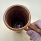 Don Q Tall Ceramic Tiki Mug w Handle Made By Ceramic Source In USA 16 oz
