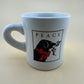 Black Dog Cafe Cape Cod Coffee Mug Cup Labrador Retriever Wet Nose and Red Bow