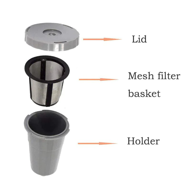 3 Pack My K-Cup Coffee Filter Reusable Replacement Refillable Holder For Keurig