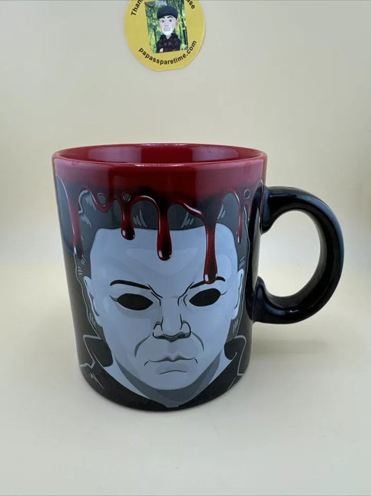 Michael Myers Halloween Resurrection Coffee Mug "Have a Knife Day"