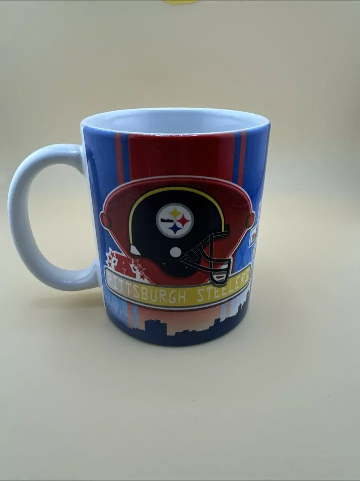 NFL Super Bowl XL Steelers Seahawks  Mug Coffee Tea Cup-40th Anniversary