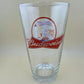 Budweiser Pint Beer Glass New Jersey US States Lighthouse 6"