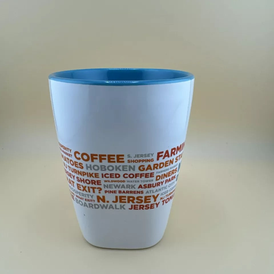 Rare Dunkin' Donuts New Jersey Destinations Coffee Mug Tea Cup 2017