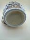 Vintage Lego Japan Embossed Forest Scene Mug Fox Handle Drinking Cup