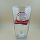 Budweiser Pint Beer Glass New Jersey US States Lighthouse 6"