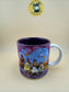 DISNEY ALADDIN Coffee Mug 90s Genie Jasmine Jafar Raja Abu